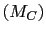 $ \left(M_C\right)$