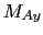 $\displaystyle M_{Ay}$