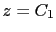 $\displaystyle z=C_1$