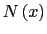 $ N\left(x\right)$